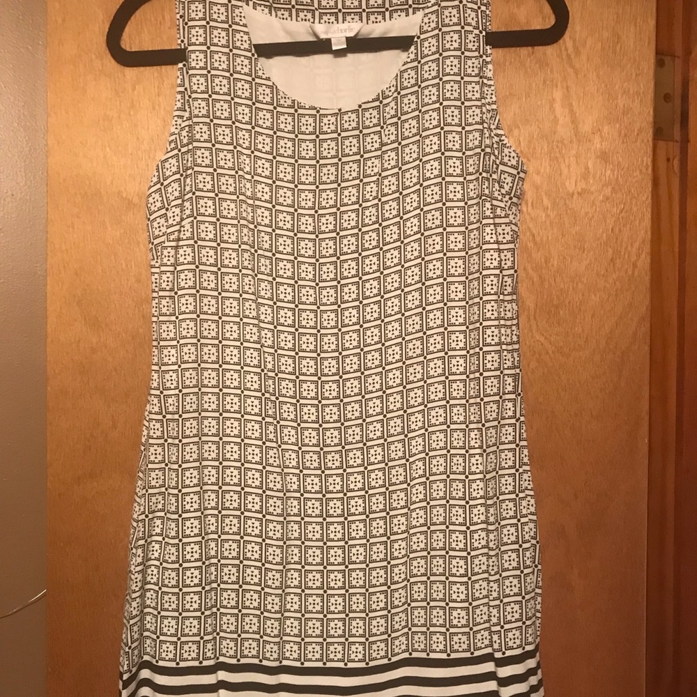 Black and white dress